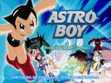 Astro Boy screen shot title